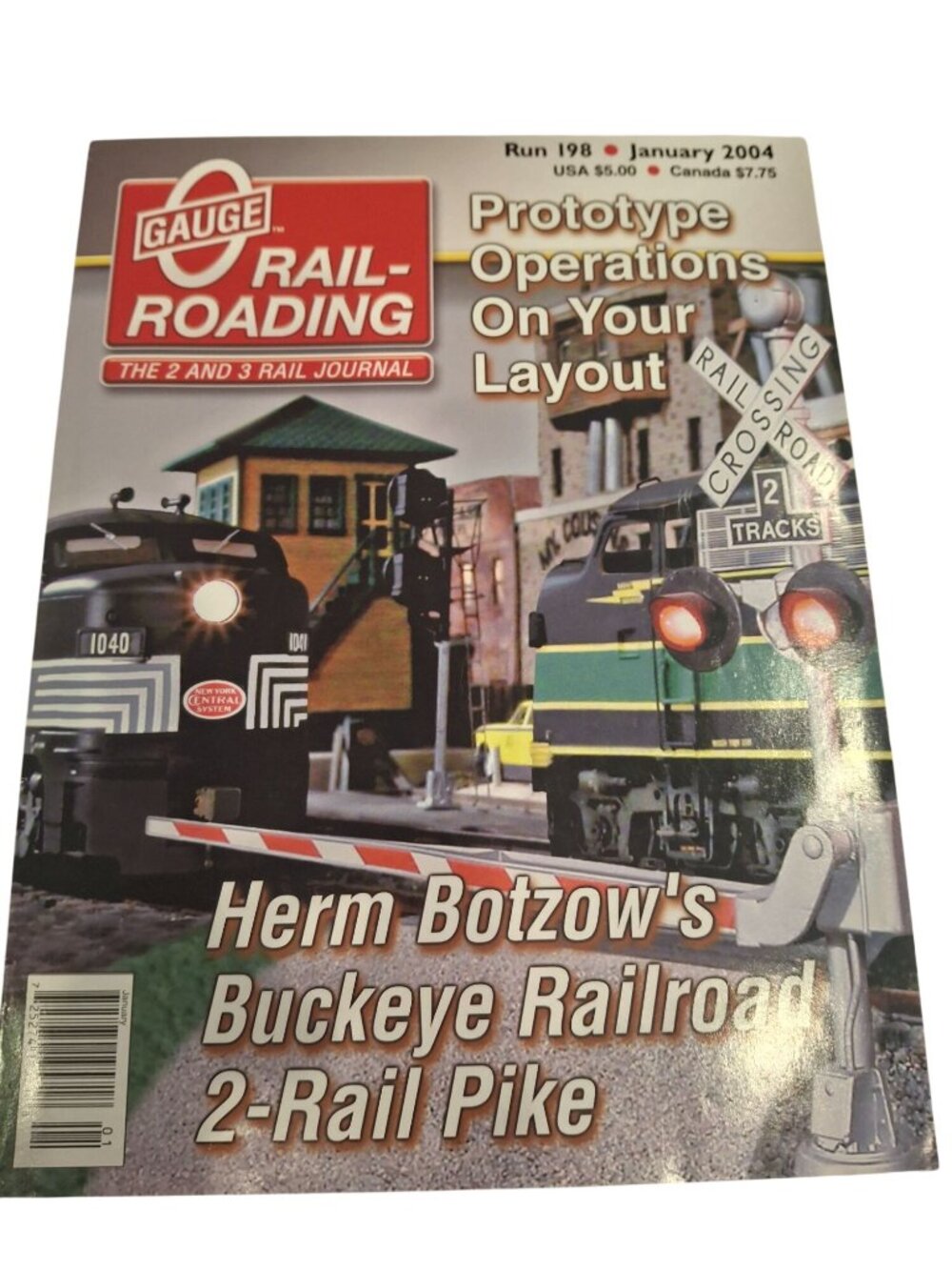 O Gauge Railroading Run 198 Jan 2004 Buckeye Railroad 2 Rail Model Train Magazin